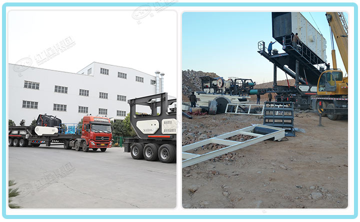 設備發貨、安裝現場