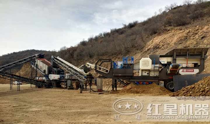 移動制砂現場，可就近參觀現場