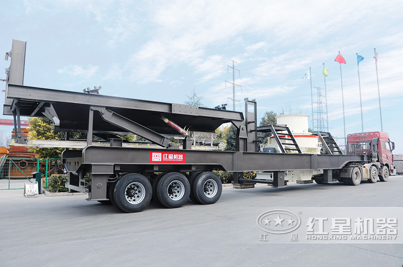 移動(dòng)式鵝卵石制沙機(jī)